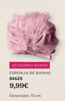O Boticário esponja de banho boticario promoção