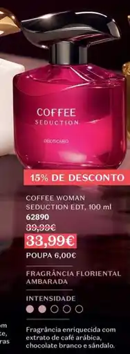 O Boticário coffee seduction promoção