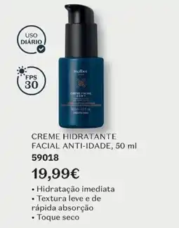 O Boticário Creme hidratante facial anti-idade mallbec promoção