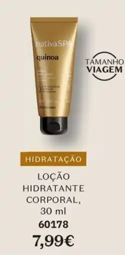 O Boticário nativa spa quinoa promoção
