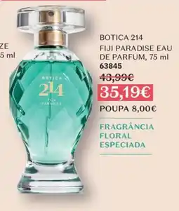 O Boticário Botica 214 Fiji Paradise Eau de Parfum promoção