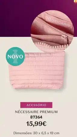 O Boticário Nécessaire premium promoção