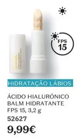 O Boticário Hidratação lábios ácido hialurónico balm hidratante promoção