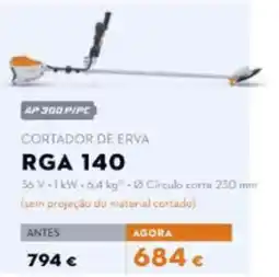 Stihl Cortador de erva rga 140 promoção