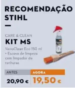 Stihl Stihl care & clean kit ms promoção