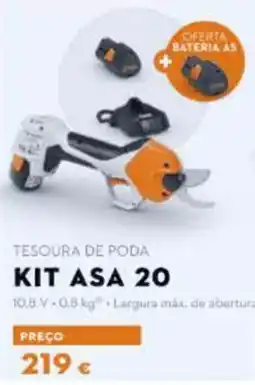 Stihl tesoura de poda kit asa 20 promoção