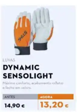 Stihl luvas dynamic sensolight promoção