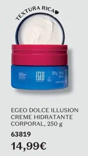 Egeo dolce illusion creme hidratante corporal