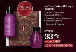 O Boticário Coffret Nativa SPA Açaí promoção