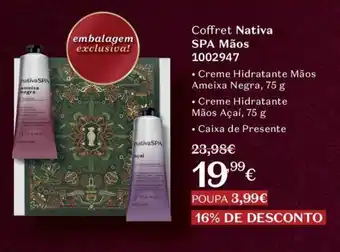 Coffret Nativa SPA Mãos