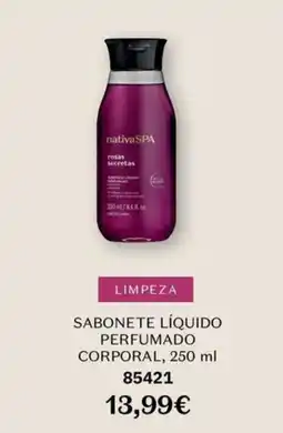 O Boticário nativa spa sabonete liquido perfumado corporal promoção