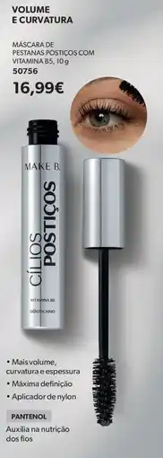 O Boticário Cílios postiços make b. promoção