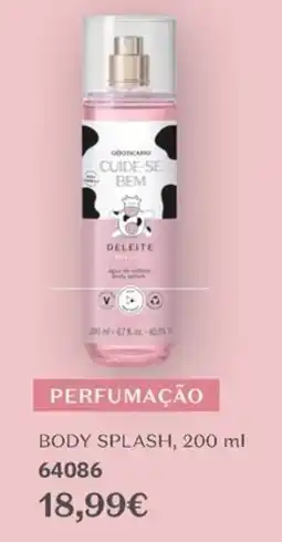 O Boticário O Boticário cuide-se bem deleite body splash promoção