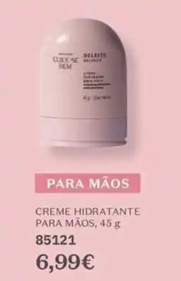 O Boticário Delite creme hidratante para mãos promoção