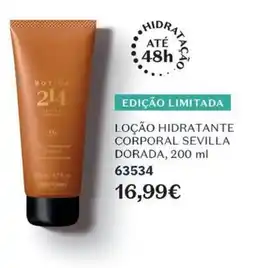 O Boticário Botica 214 Loção Hidratante Corporal Sevilla Dorada promoção