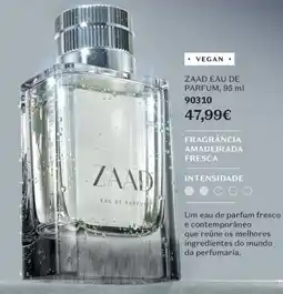 O Boticário zaad eau de parfum promoção