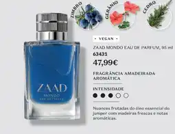 O Boticário zaad mondo eau de parfum promoção
