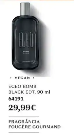 O Boticário Egeo bomb black edt promoção
