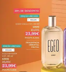 O Boticário Egeo cogu promoção