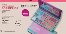 O Boticário paleta multifuncional dos sonhos promoção
