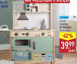 ALDI TOYLINO Cozinha de Madeira promoção