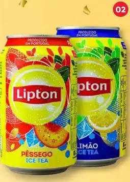 Amanhecer Ice Tea Lipton Pêssego/ Limão promoção