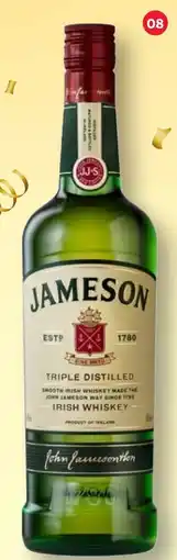 Amanhecer Whisky Jameson promoção