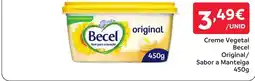Amanhecer Creme Vegetal Becel Original/ Sabor a Manteiga Sem óleo de potma promoção