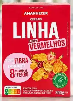 Amanhecer Cereais Linha Frutos Vermelhos promoção