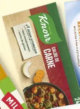 Amanhecer Caldos Knorr Carne/ Galinha promoção