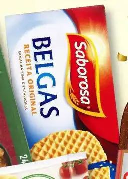 Amanhecer Bolachas Belgas Saborosa Original/ Cobertas c/Chocolate promoção