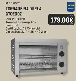Makro Torradeira dupla GTO2002 promoção
