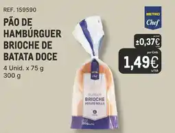 Makro Pão de hambúrguer brioche de batata doce promoção