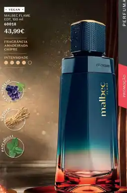 O Boticário Vegan malbec flame promoção