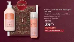 O Boticário Coffret Cuide-se Bem Pessegura 1002946 promoção