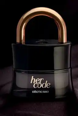 O Boticário Vegan her code eau de promoção