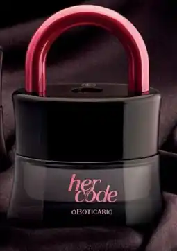 O Boticário Her code climax eau de parfum promoção