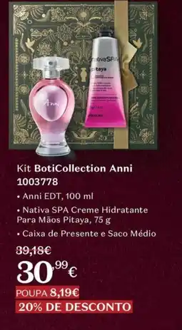 O Boticário Kit BotiCollection Anni 1003778 promoção