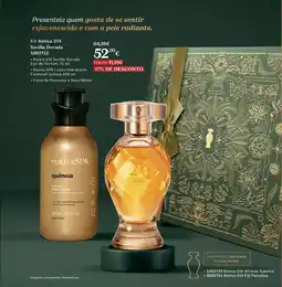 O Boticário Kit Botica 214 Sevilla Dorada 1003712 promoção