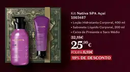 O Boticário Kit Nativa SPA Açaí 1003687 promoção