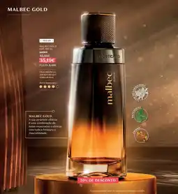 O Boticário Malbec gold promoção