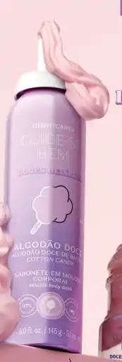 O Boticário Mousse de banho promoção