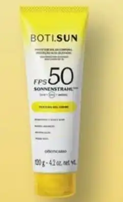 O Boticário Protetor solar corporal gel creme FPS 50 promoção