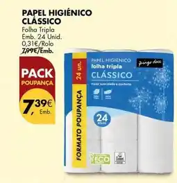 Pingo Doce Pingo doce - papel higiénico promoção