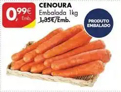 Pingo Doce Cenoura promoção