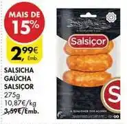 Pingo Doce A+ - salsicha promoção