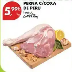 Pingo Doce Perna c/coxa de peru promoção