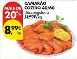 Pingo Doce Camarão cozido promoção