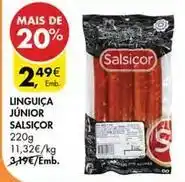 Pingo Doce Linguiça junior promoção