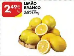 Pingo Doce Limão branco promoção